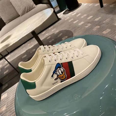 duck gucci shoes|gucci x disney donald duck.